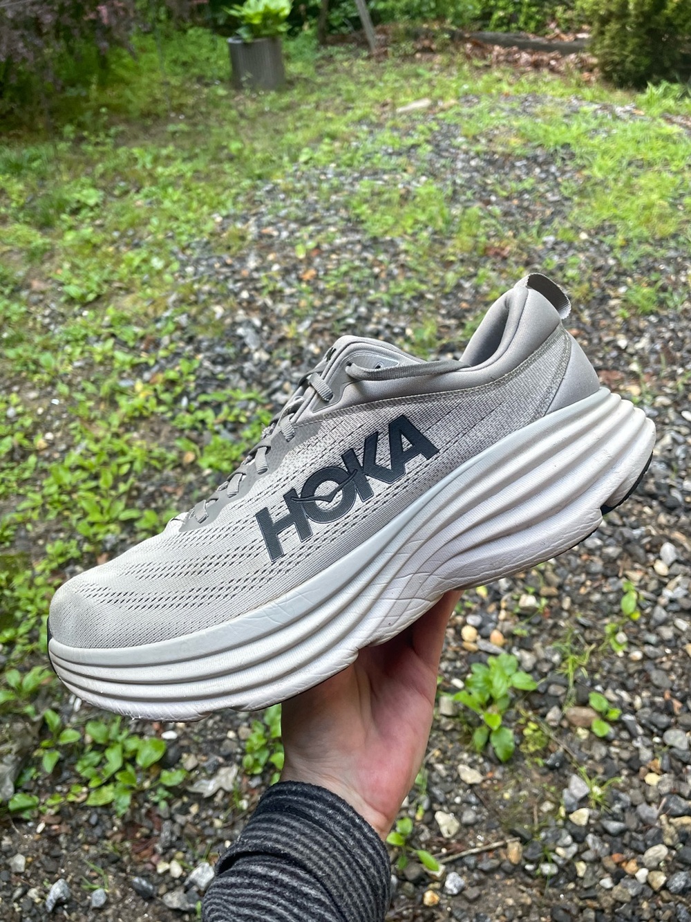 Hoka One One Bondi 8 Running Shoes Size 13.5 2E